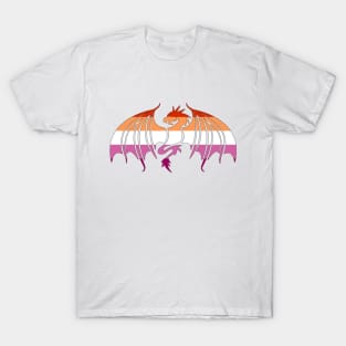 Lesbian Pride Dragon T-Shirt